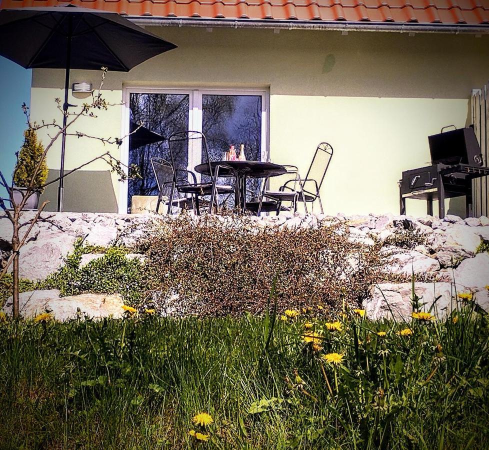 Behagliches Ferienhaus Zaunkoenig -Mit Kamin Und Sauna Tanne Luaran gambar