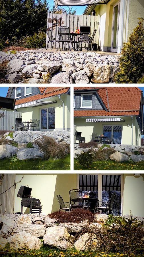 Behagliches Ferienhaus Zaunkoenig -Mit Kamin Und Sauna Tanne Luaran gambar